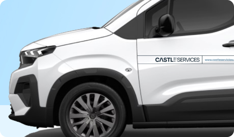 Furgoneta Castle Services